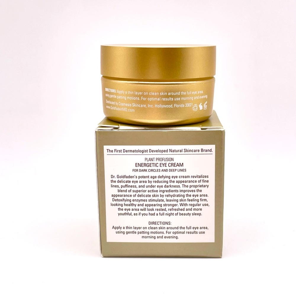 GOLDFADEN MD | Plant Profusion | Energetic Eye Cream (Brand New!) 💘✨ - Picture 3 of 9